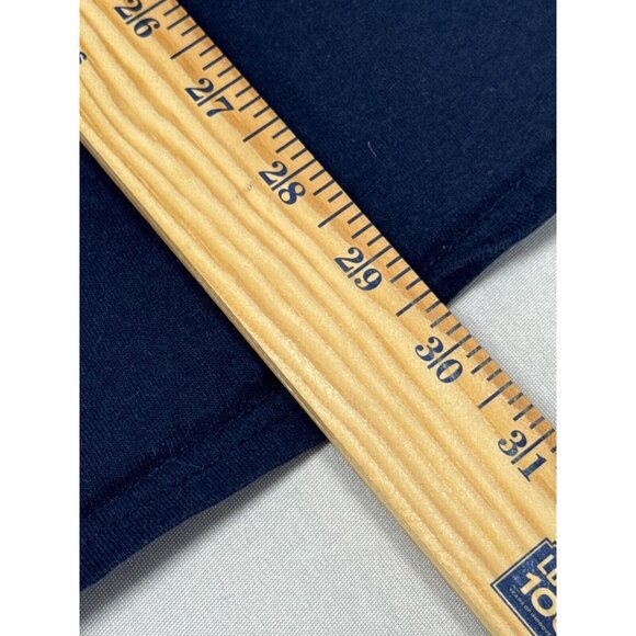 Dom Mens Navy Blue I'm Done Peopling Casual T-Shirt Size 2XL Short Sleeve - Picture 8 of 8